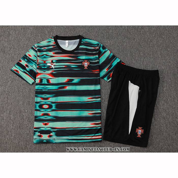 Chandal del Portugal 25-26 Manga Corta Verde - Pantalon Corto